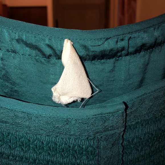 Urban Outfitters Teal Silk Tank - Picture 3 of 4